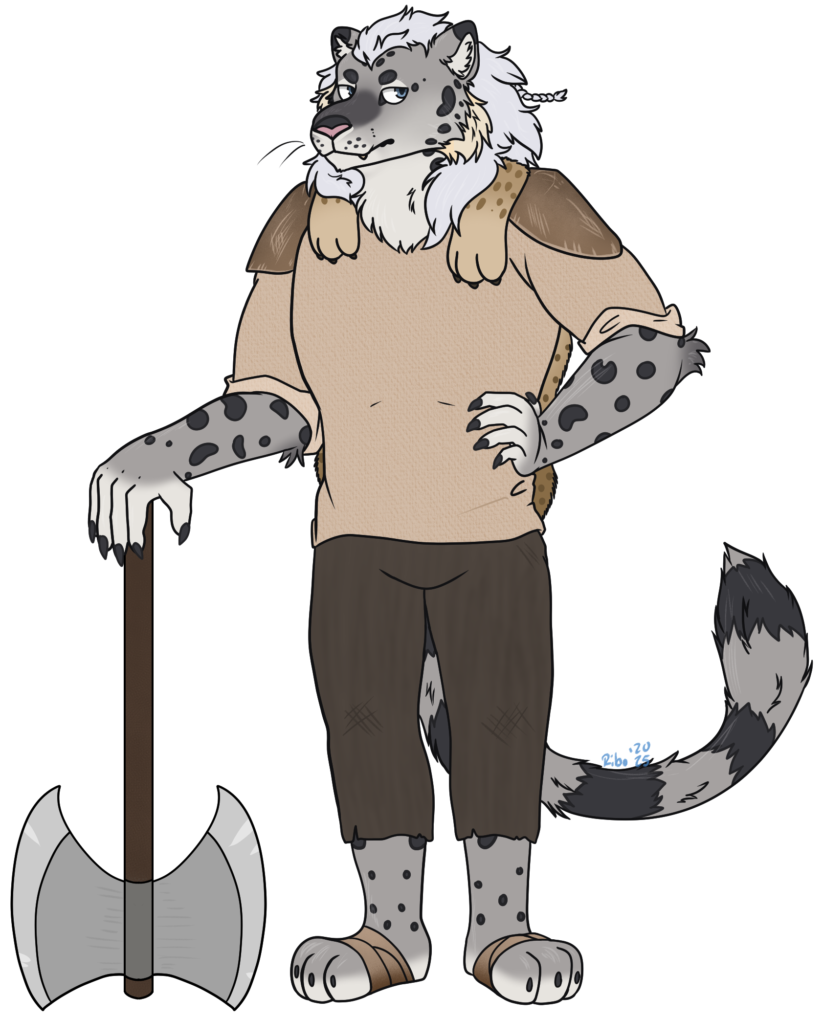 Fullbody reference of Cloak